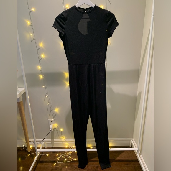 plt black jumpsuit, size 4 - Picture 1 of 3